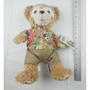 NWT Rare Cute Duffy Disney Bear Gift Aulani Resort Hawaii 12” tall